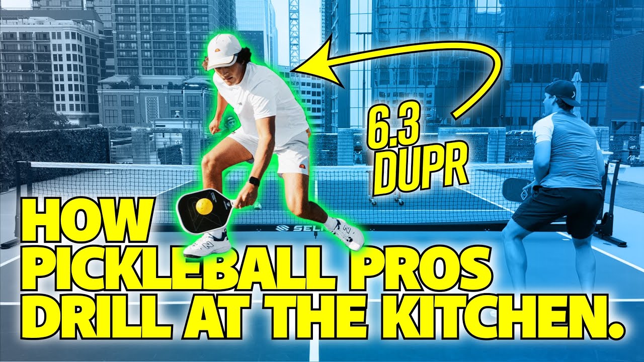 A Pickleball Pro Drill Session I Kitchen Emphasis