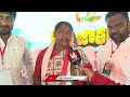 F2F With Minister Seethakka At Nirmal Congress Jana Jatara |  V6 News  - 03:17 min - News - Video