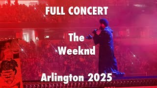 🎥 The Weeknd – (4K) After Hours Til Dawn Tour | Night 2 Arlington | Dallas TX 8/28/25 | AT&T