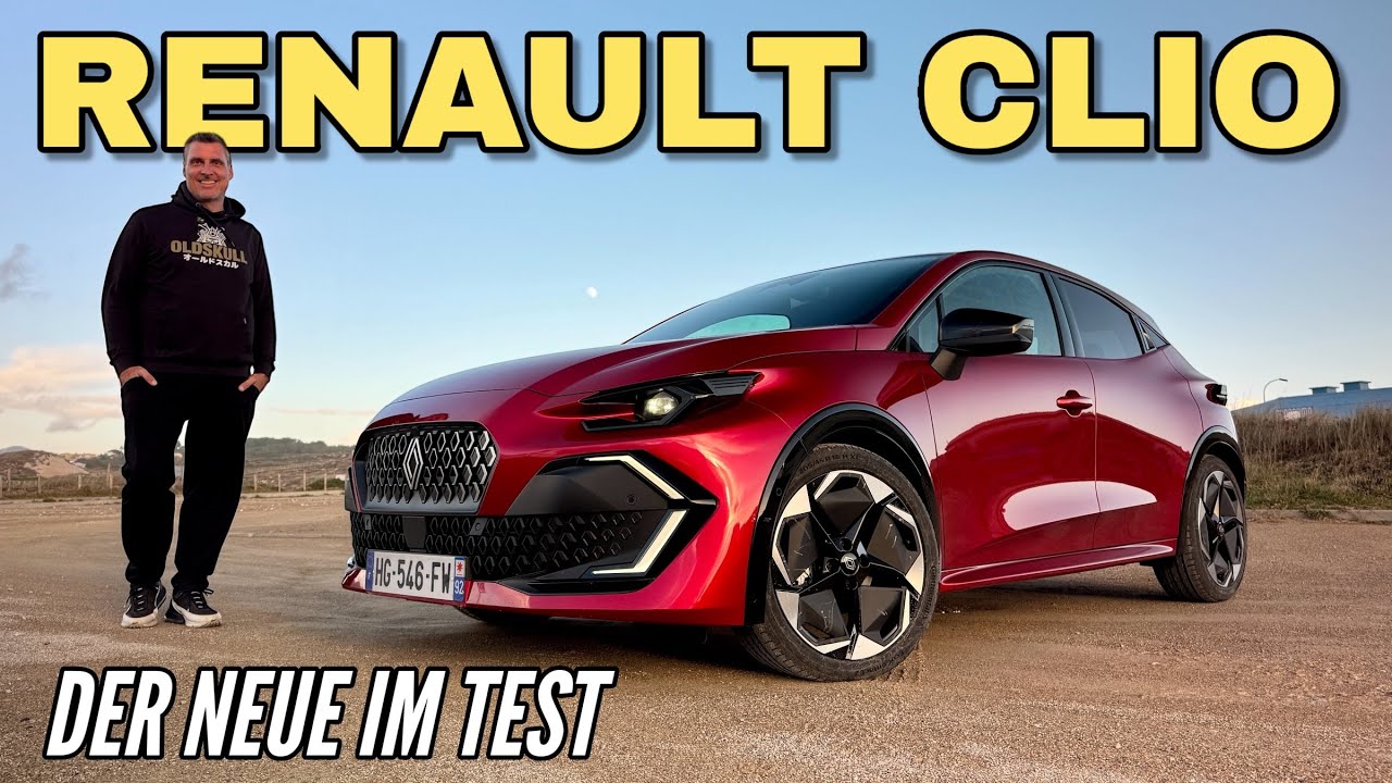 RENAULT CLIO 2026: Der erste Test | Was kann der NEUE Kleinwagen als Hybrid? Preis | Review