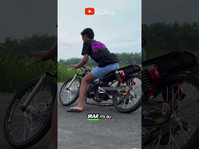 Ternyata ini alasan kenapa para joki suka miring-miringin motor‼️ #jokidrag #dragbike #motordrag