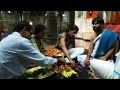PV Sindhu visits Srikalahasti temple , speaks to media