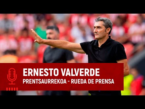 🎙️ Ernesto Valverde | post Athletic Club 1-0 Valencia CF | 2. J LaLiga