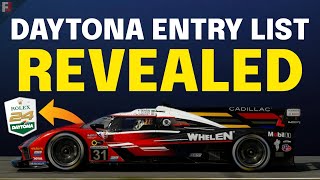 2025 Rolex 24 at Daytona Entry List REVEALED