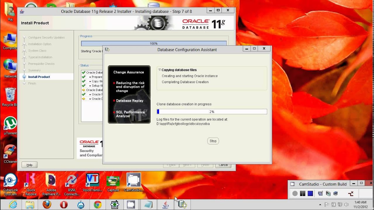 Oracle 11g r2 for windows 32 bit