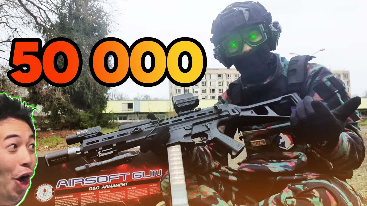 AIRSOFT FRANCE 🇫🇷 : 50 000 Abonnés - Medicine à la PCC45 (G&G) & Evike Europe