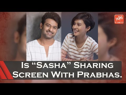 Airtel Girl Sasha Chettri In Prabhas Film Airtel Girl Sasha Chettri In Prabhas Film