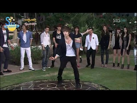 Super Junior Eunhyuk dance explosion in King of Idols HD eng sub