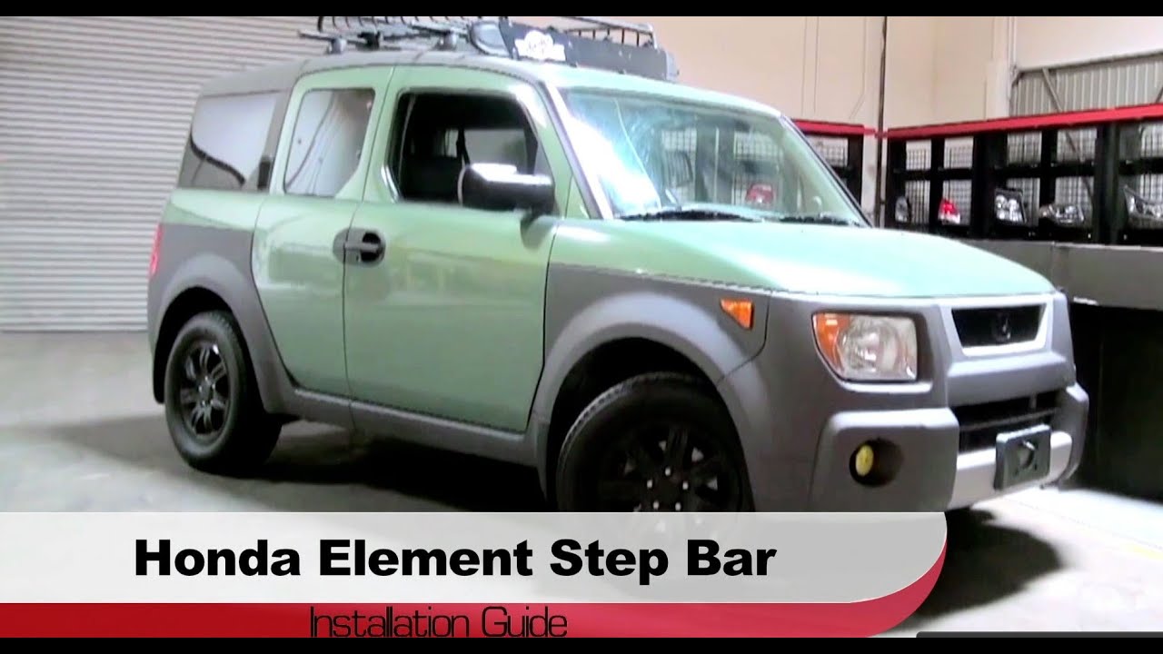 Honda element side step installation #2