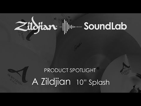 video Zildjian A0211 10″ A ZILDJIAN SPLASH Cymbal