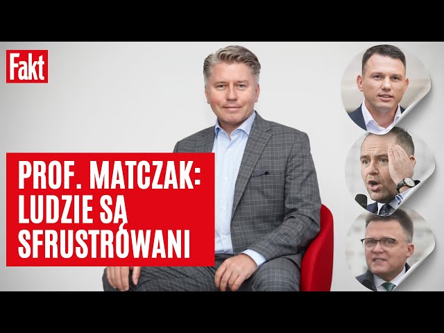 Prof. Matczak zwraca się do Mentzena. "Chcę zadać to pytanie. Dlaczego, panie Sławomirze?" | FAKT