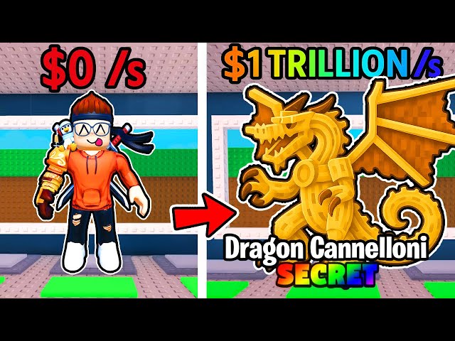 DA $0 a $1 TRILIONE LAVA su ROBLOX STEAL A BRAINROT!!