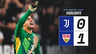 HIGHLIGHTS UCL | Juventus 0-1 VfB Stuttgart