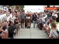 Attempt to break beer-mug carry record falls short | REUTERS - 00:47 min - News - Video