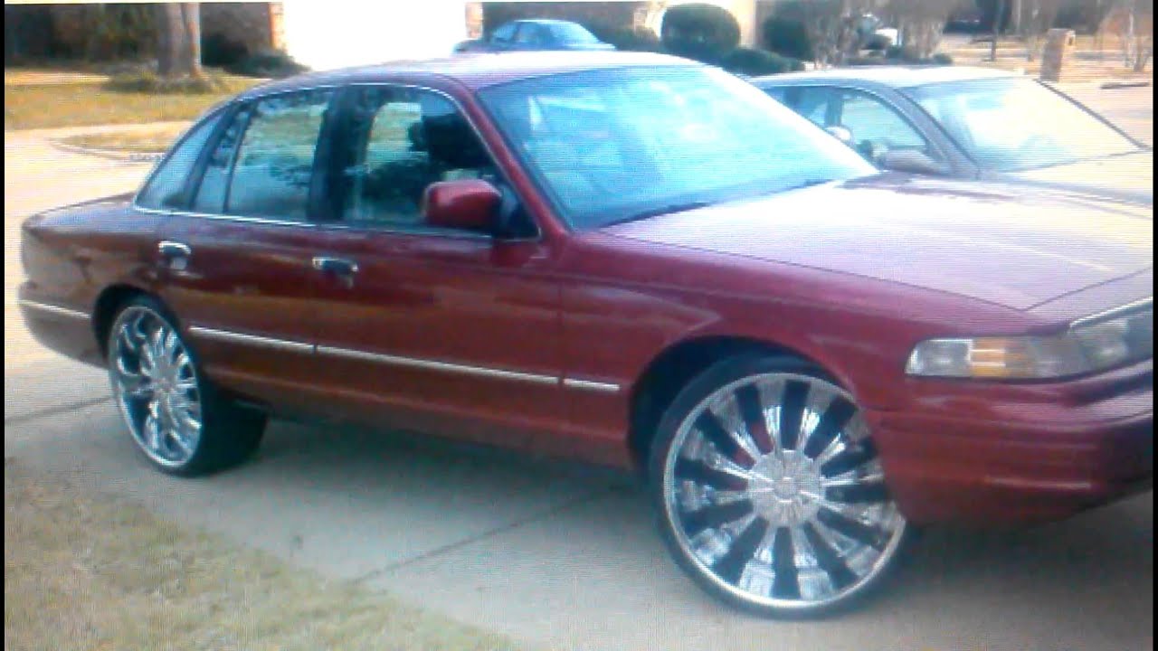 98 Ford crown victoria 24 inch wheels #5