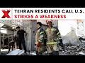 Iran War: Tehran Residents Say U.S. Strikes On Civilians Show Weakness | NewsX