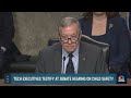 LIVE: Tech leaders testify on child safety at Senate hearing - 03:50:11 min - News - Video