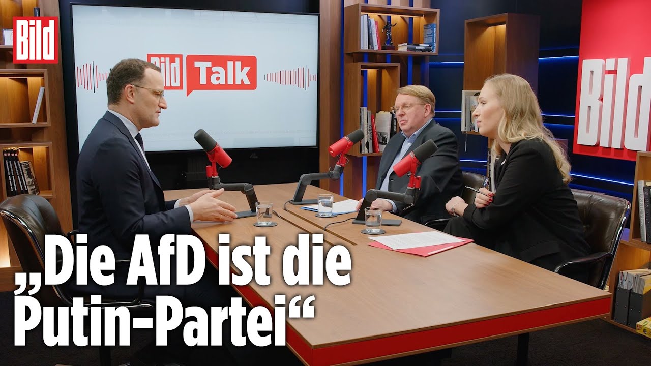 Jens Spahn über die AfD, Russland und die Zukunft des Wehrdienstes | BILD Talk