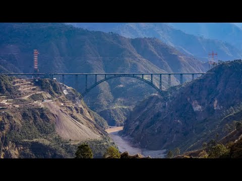 World's highest railway bridge over the Chenab River in Jammu and Kashmir- Deets Inside