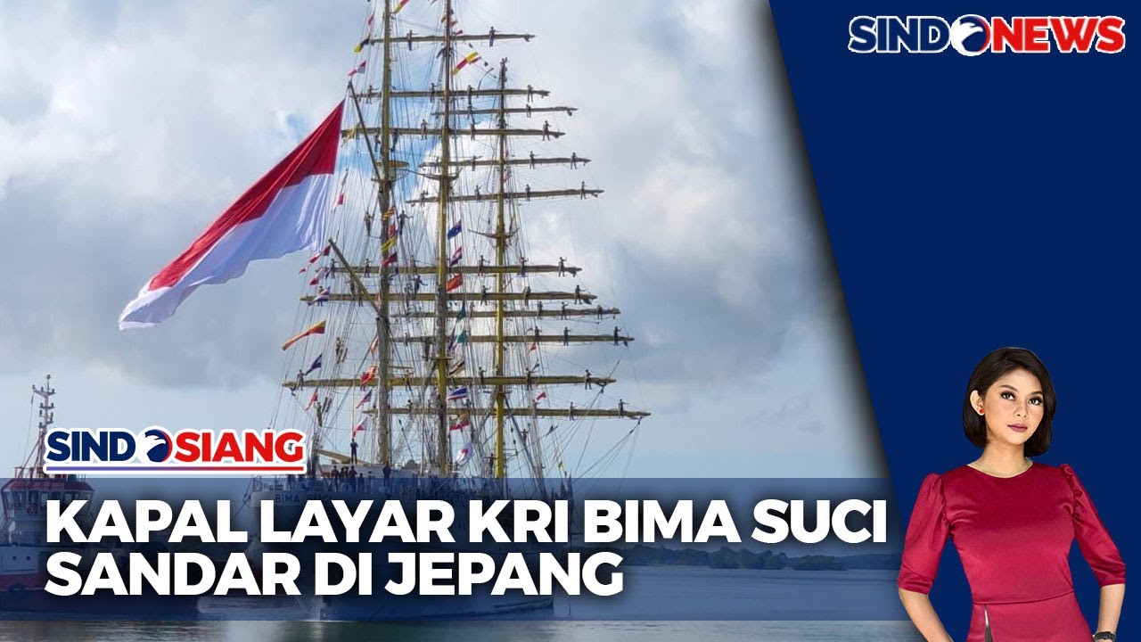KRI Bima Suci Bersandar di Jepang - Sindo Siang 02/10