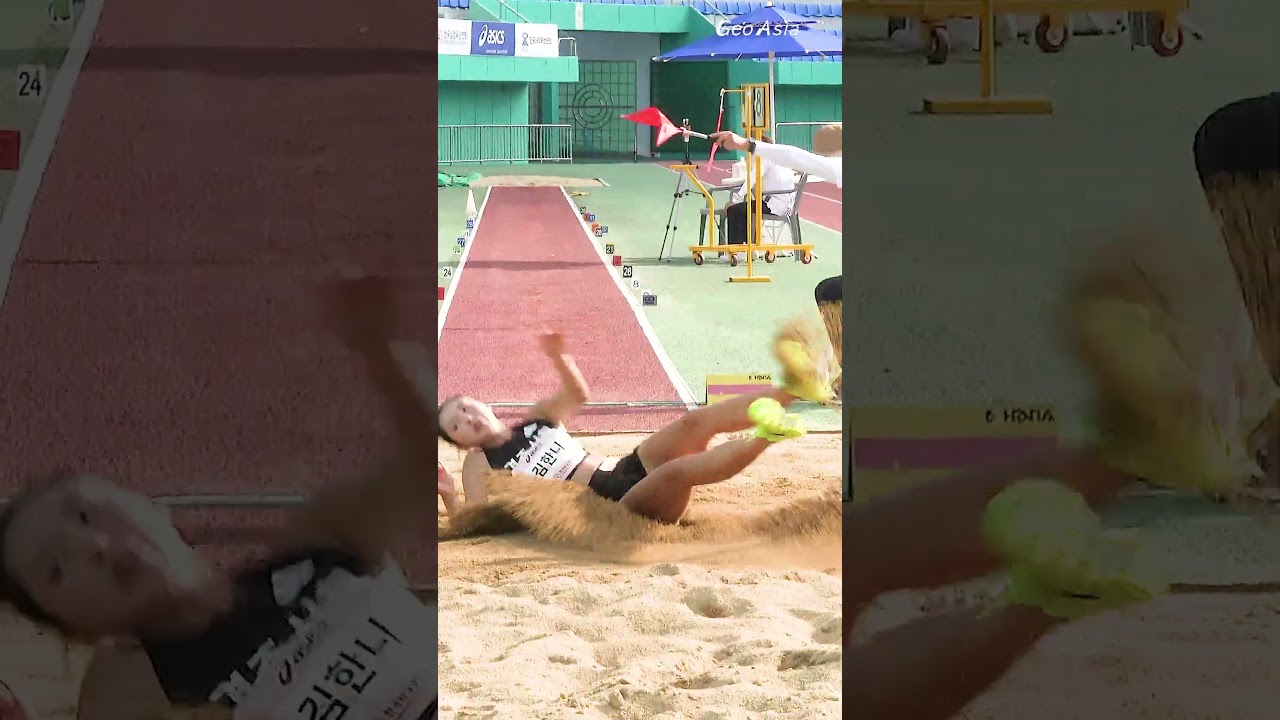 "여자일반부 멀리뛰기 다크호스" 김한나(경주시청) #trackandfield #김한나 #여자육상 #athletics #sportstar #shorts