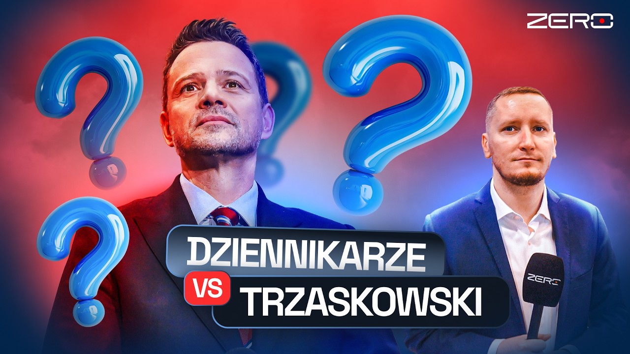 TRZASKOWSKI STARŁ SIĘ Z DZIENNIKARZAMI. CZY PRZYJDZIE NA WYWIAD DO KANAŁU ZERO?