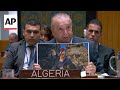 Algeria UN envoy reads letter AP freelance journalist Mariam Dagga wrote to her son