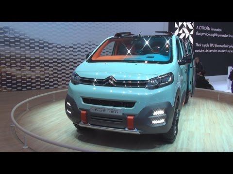 Citroën Space Tourer Hyphen 4x4 (2016) Exterior and Interior in 3D