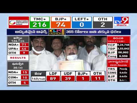 Tirupati By-Polls Results: YSRCP Gurumoorthy speaks to media after winning with a thumping majority
