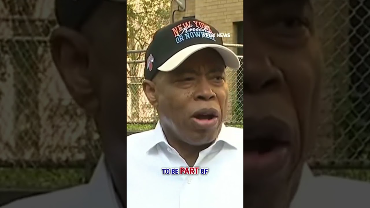 BREAKING: NYC Mayor Eric Adams officially endorses Andrew Cuomo #shorts #breaking #politics #us