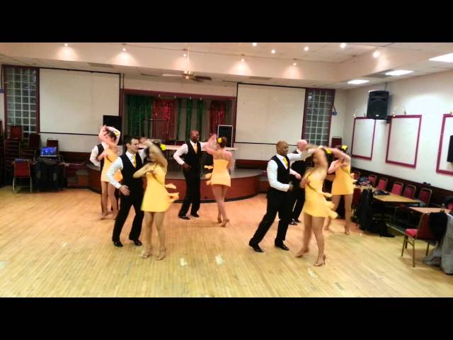 Caramelo Latin Dance Salsa Partnerwork Student Performance Team Show 25 03 2014
