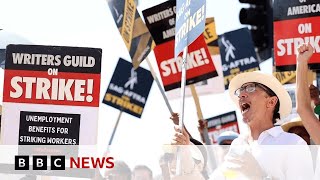 Hollywood writers in deal to end US studio strike – BBC News