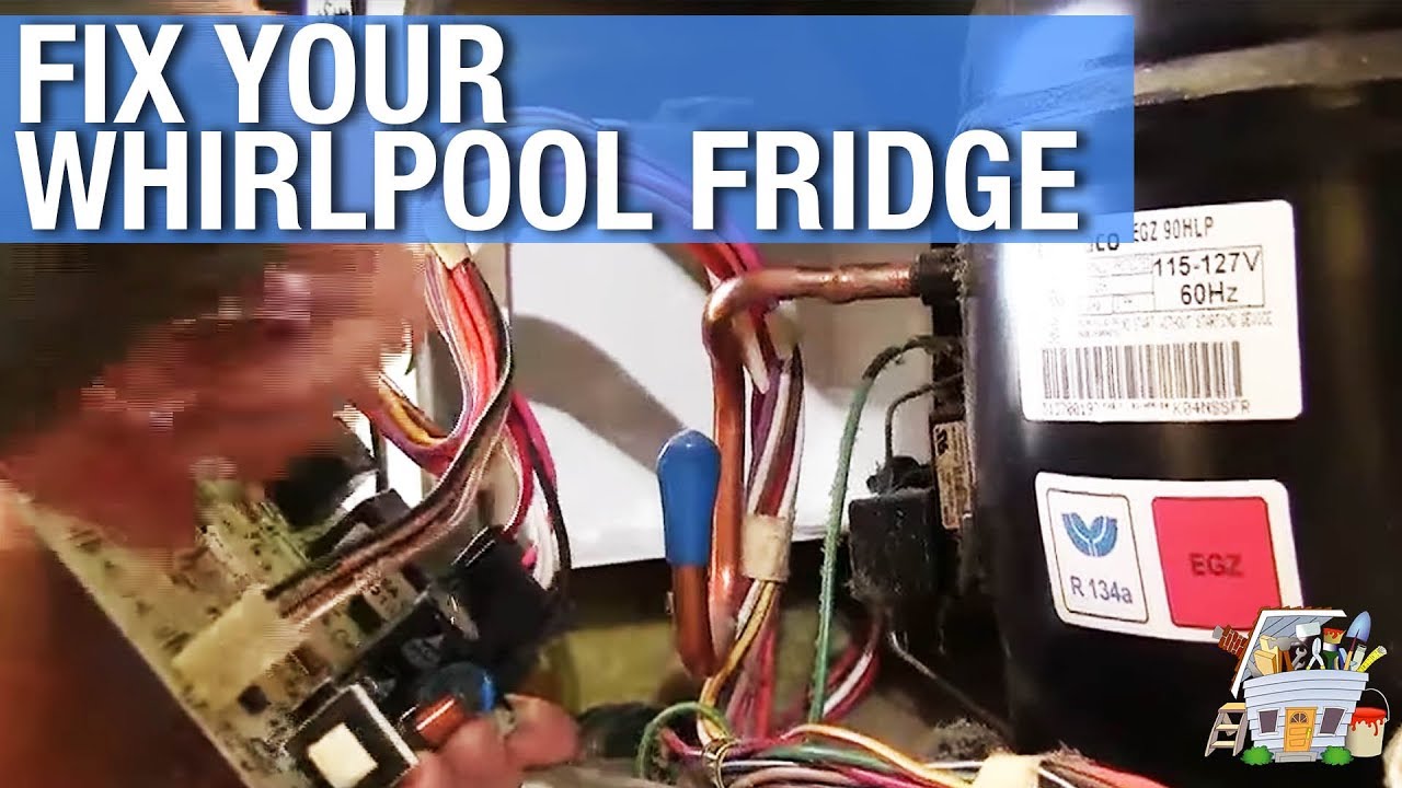 Whirlpool Refrigerator Repair - YouTube ge refrigerator overload relay wiring diagram 