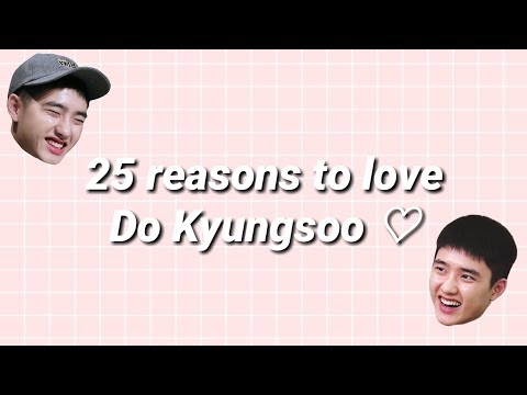 25 reasons to love do kyungsoo of exo ♡