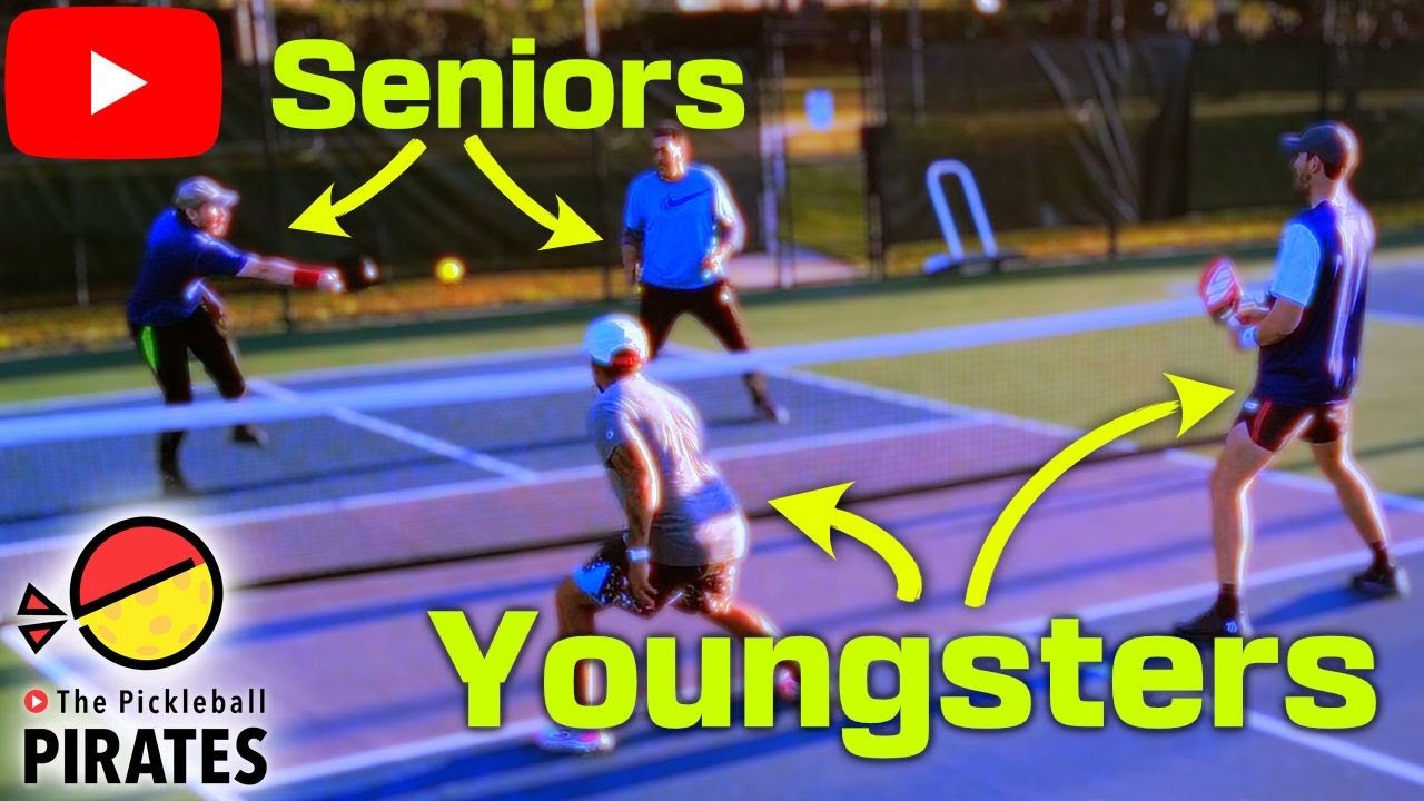 Seniors Kick Butts or if Pickleball Paddle Matters