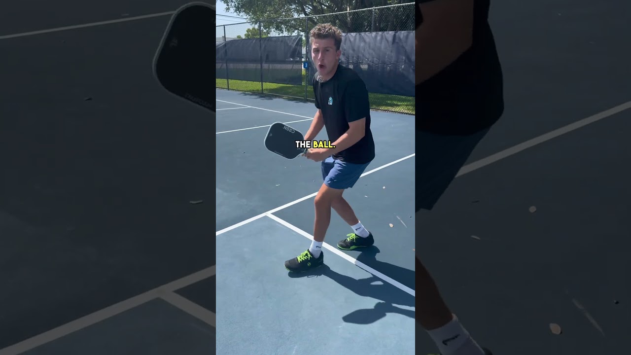 How to control the kitchen line in pickleball! #pickleball #pickleballtips