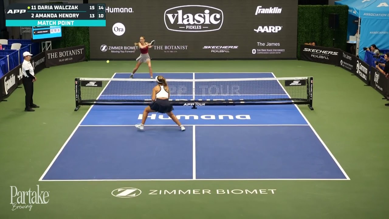 Daria Walczak vs Amanda Hendry | APP Vlasic Classic Daytona Beach | Pickleball