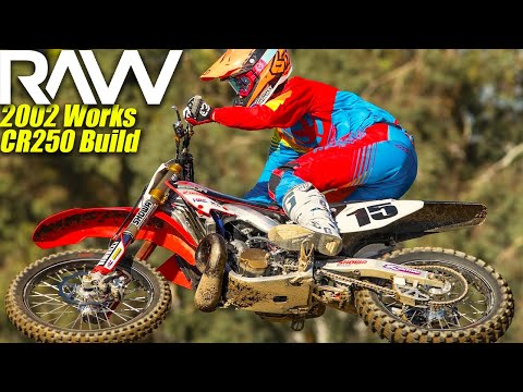 2002 Works Honda CR250 Build RAW - Motocross Action Magazine