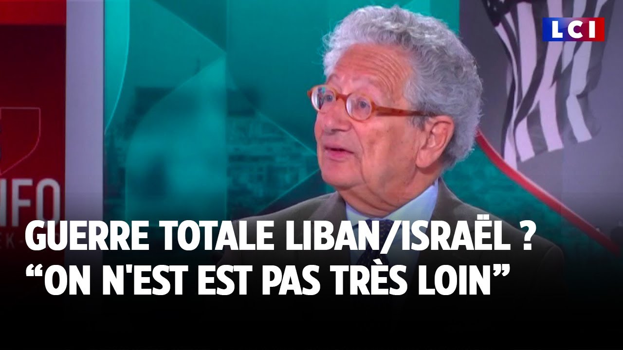 Une guerre totale entre le Liban et Israël ? "On n'est est pas très loin", estime Dominique Moïsi