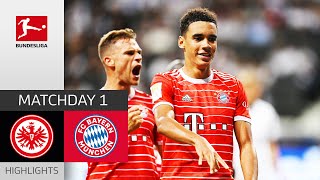 Eintracht Frankfurt — FC Bayern München 1-6 | Highlights | Matchday 1 – Bundesliga 2022/23