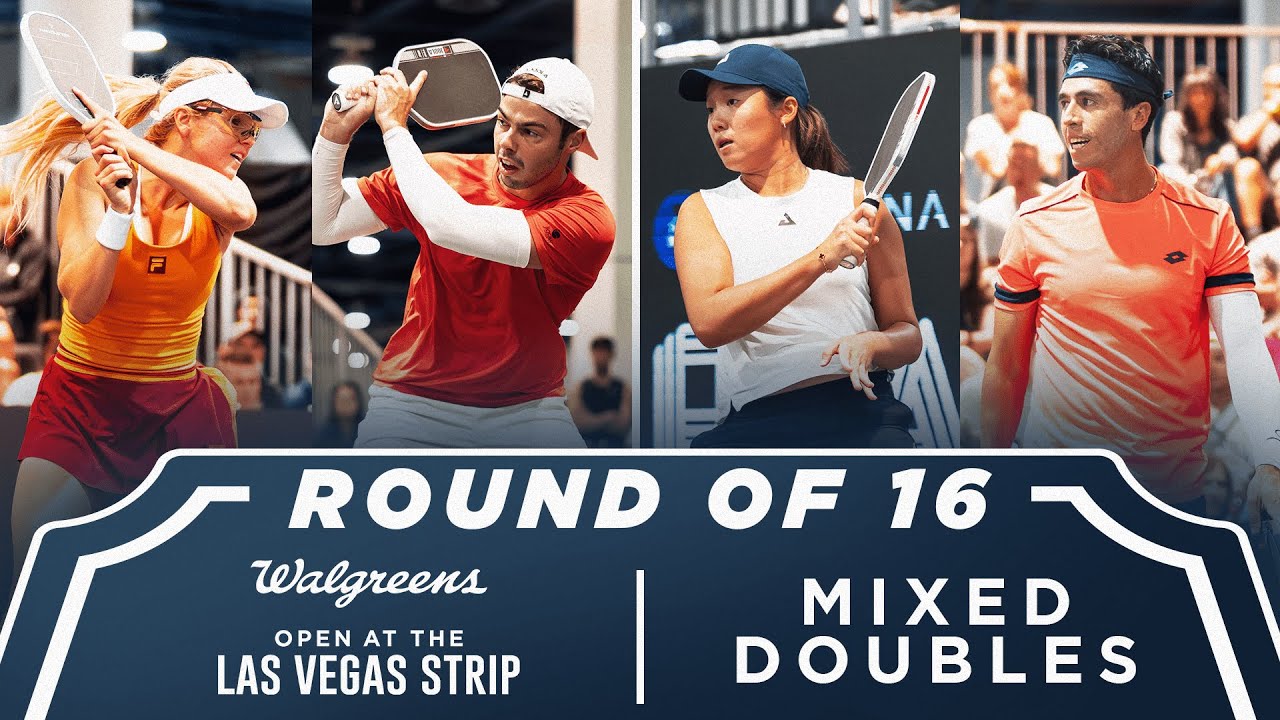 Waters/Johns v Wang/Tellez at the Walgreens Open at the Las Vegas Strip