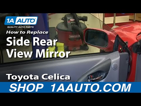 TOYOTA Celica 7 - Side View Mirror Replacement