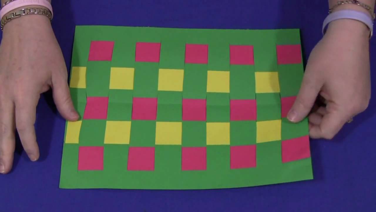 Construction Paper Weaving YouTube