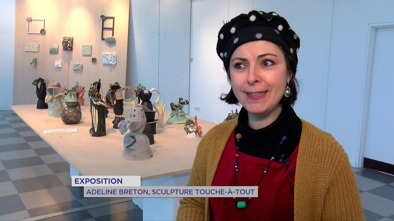 Exposition : Adeline Breton, la sculpture touche-à-tout