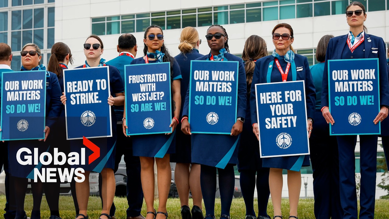 WestJet scrambles to resume service after flight attendants' strike ends