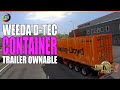 WEEDA D-TEC CONTAINER TRAILER OWNABLE 1.35.x