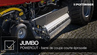 Barre de coupe POWERCUT sur JUMBO séries 7000 et 8000
