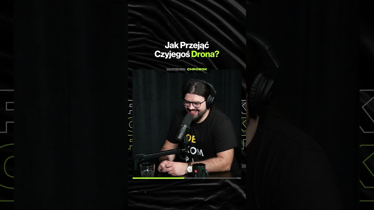Jak Przejąć Czyjegoś Drona – ft. @MateuszChrobok (premiera w niedzielę o 19:00)