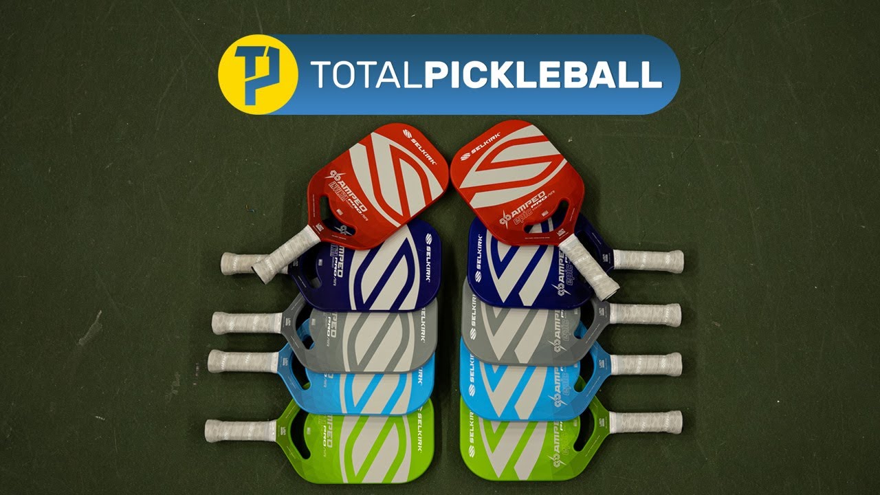 A look at the NEW Selkirk Amped Pro Air Epic and Invikta Pickleball Paddle - Total Pickleball VLOG