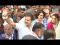 Rahul Gandhi Commences Jan Nyay Padyatra in Mumbai with Priyanka Gandhi Vadra | News9  - 01:24 min - News - Video